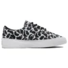 Zapatillas bajas informales de lona Skidgrip con estampado en negro y gris «Negro y gris»