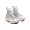 Zapatillas casuales de lona de caña alta Run Star Hike Gris