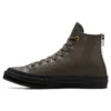 Zapatillas Chuck 70 de piel «Marrón oscuro»