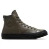 Zapatillas Chuck 70 de piel «Marrón oscuro»