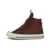Zapatillas Chuck 70 de piel y ante «Charcoal»