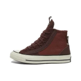 Zapatillas Chuck 70 de piel y ante «Charcoal»