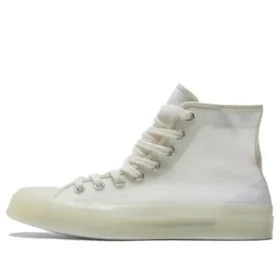 Zapatillas Chuck 70 HI de lona translúcida «Egret»