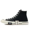 Zapatillas Chuck Taylor All Star 1970s de lona de caña alta «Negro Blanco»