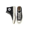 Zapatillas Chuck Taylor All Star 1970s de lona de caña alta «Negro Blanco»