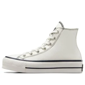 Zapatillas Chuck Taylor All Star Lift Platform Hi «Blanco Negro»