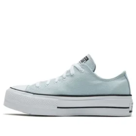 Zapatillas Chuck Taylor All Star Renew de lona con suela gruesa azul claro «Azul Blanco»