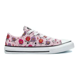 Zapatillas de lona Chuck Taylor All Star K «Rosa, morado y multicolor»