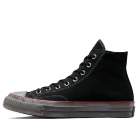 Zapatillas de lona de caña alta Chuck Taylor All Star 1970s «Negro»