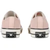 Zapatillas de skate casual retro Chuck 1970 de caña baja unisex rosa