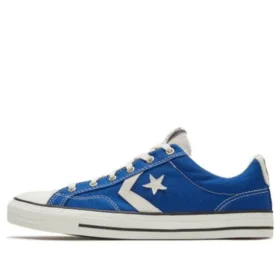 Zapatillas de skate retro casual unisex Star Player Azul Blanco