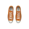 Zapatos de lona bajos y elegantes Bitte Retro Turn Fur de los años 70 en naranja