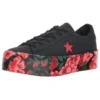 Zapatos One Star Ox Negro/Rojo